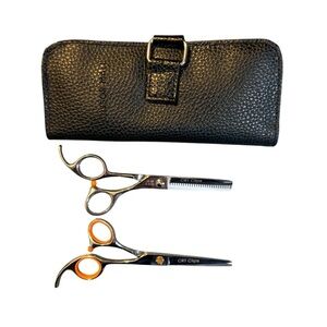 2 Pairs PQ-5.5 CRT Clips Hand Made Professional Hair‎ Cutting Shesrs
